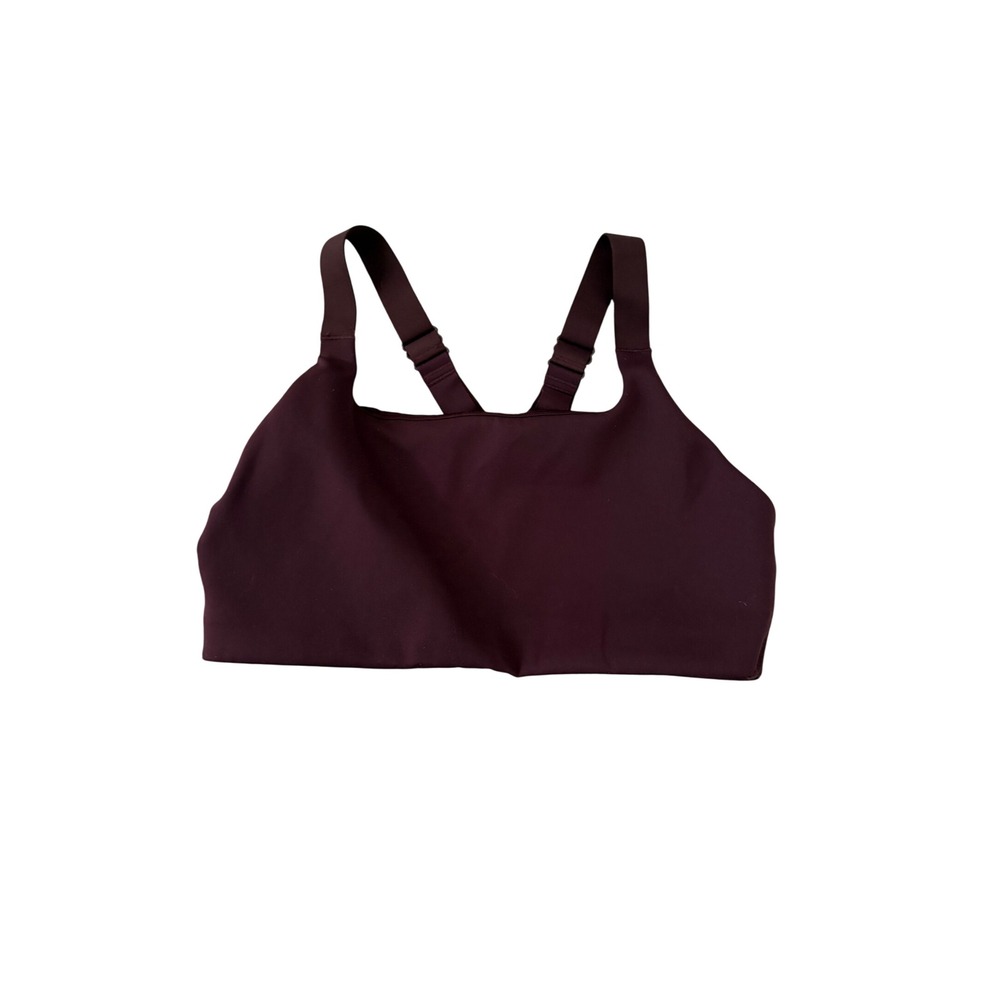 lululemon athletica Maroon Adjustable-Strap Sports Bra